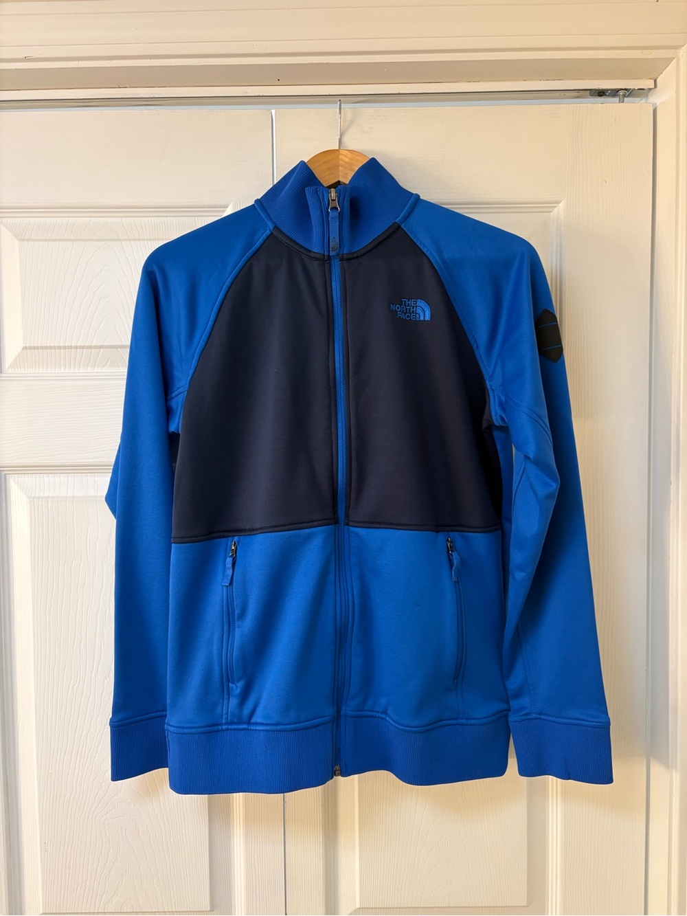 The North Face Boys Blue Full-Zip Jacket